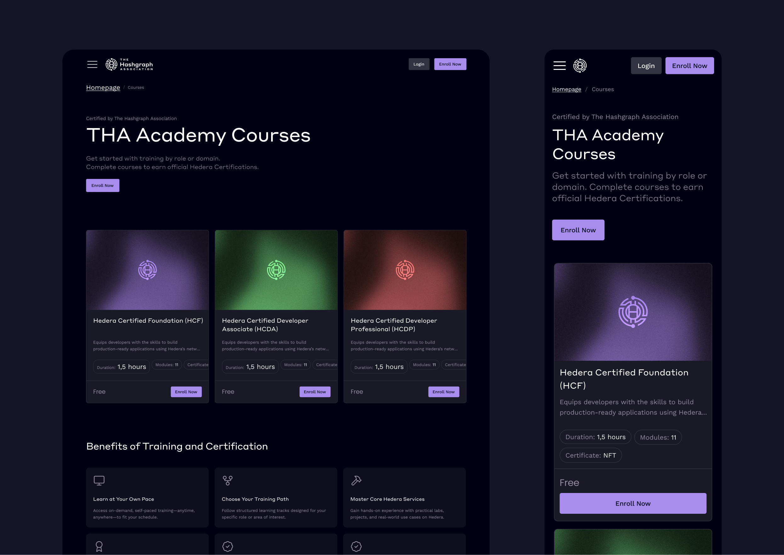Learning management system preview