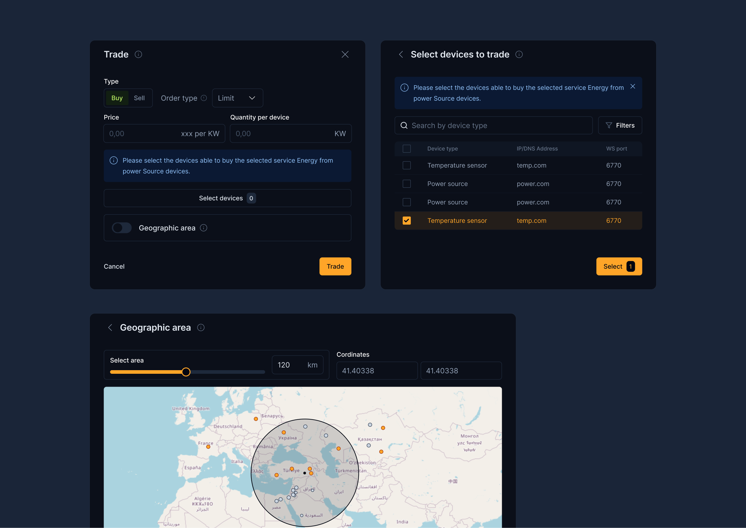 Marketplace view - screen 2
